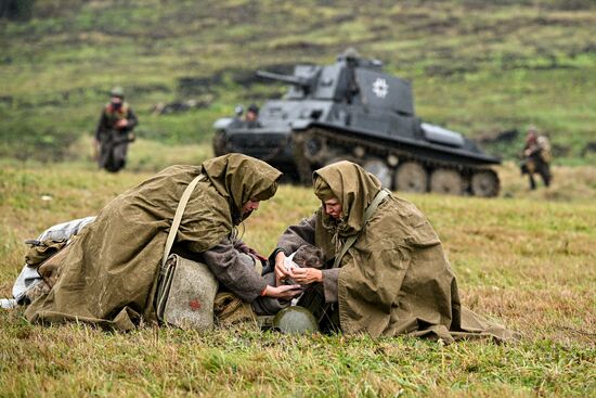 Russia WWII Historical Reenactment