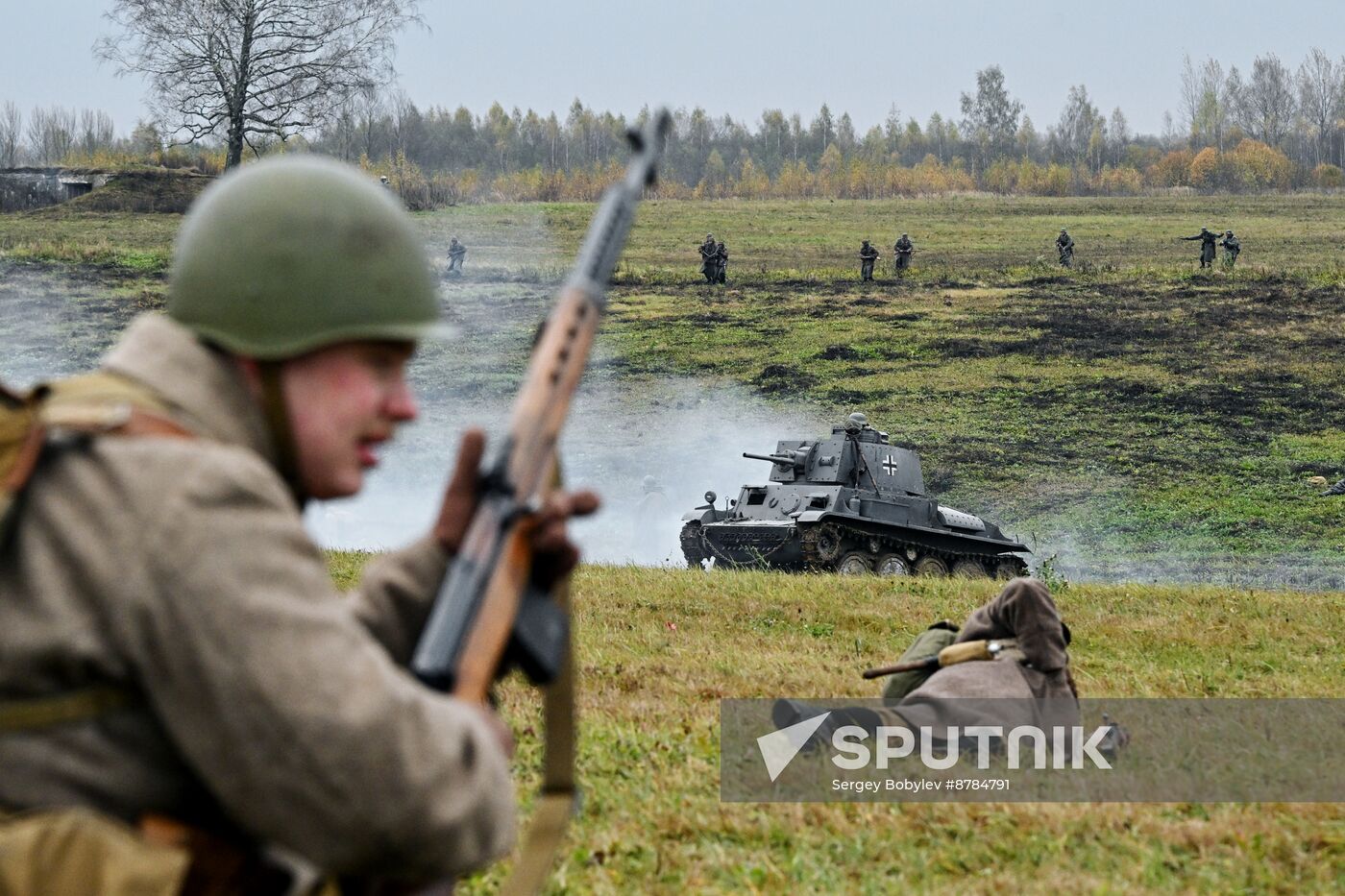 Russia WWII Historical Reenactment