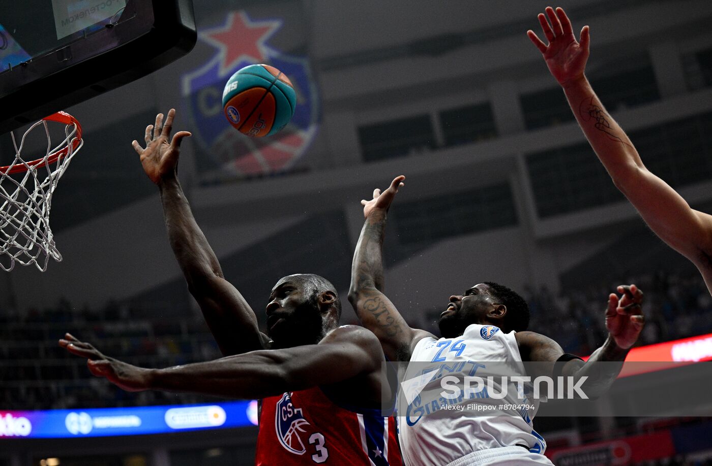 Russia Basketball United League CSKA - Zenit