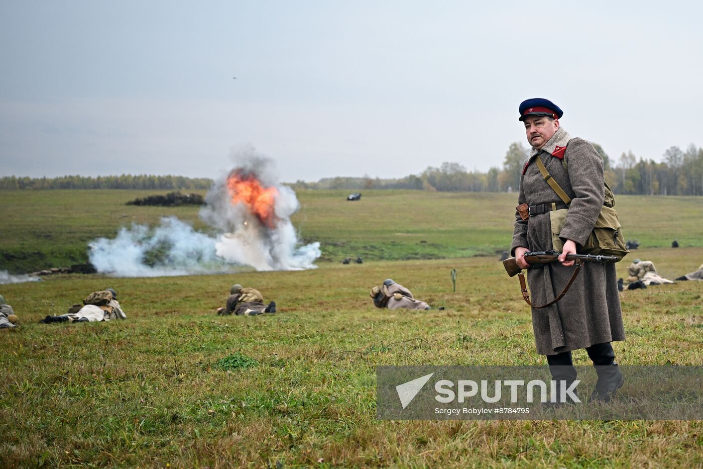 Russia WWII Historical Reenactment