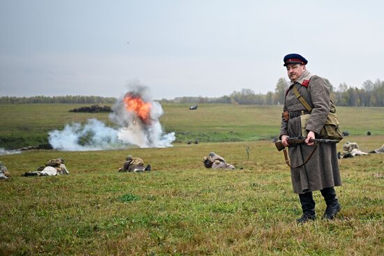 Russia WWII Historical Reenactment