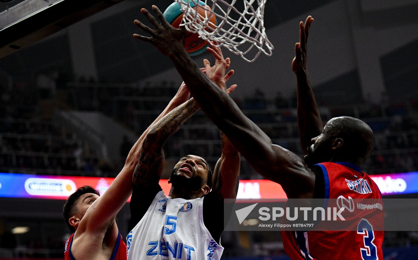 Russia Basketball United League CSKA - Zenit