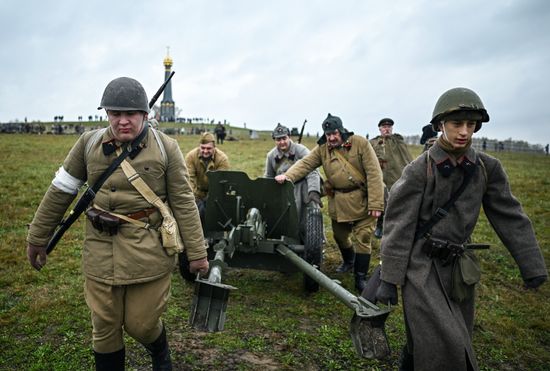 Russia WWII Historical Reenactment