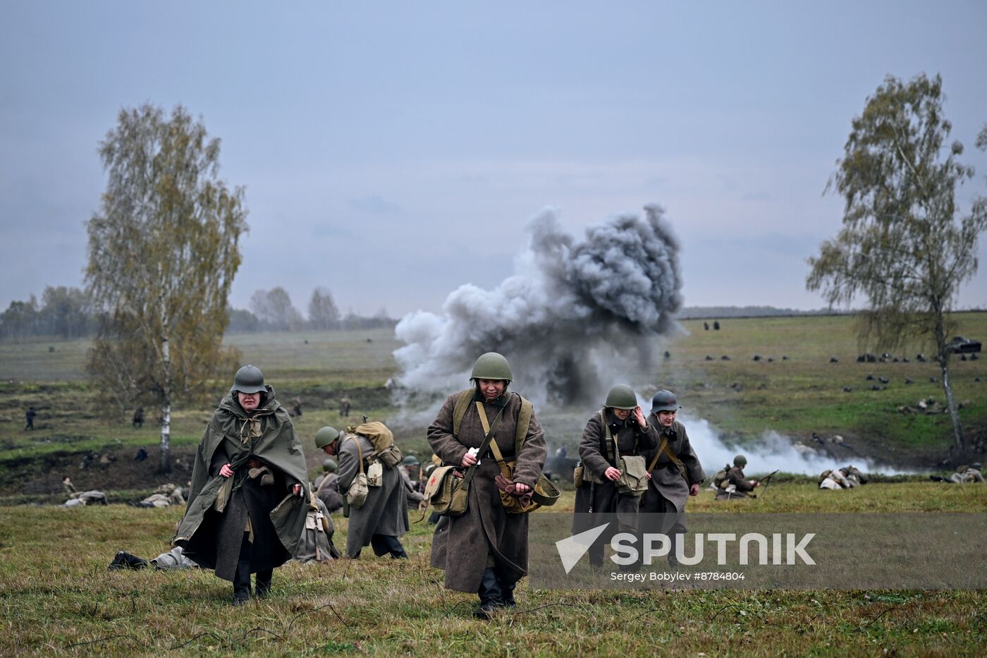 Russia WWII Historical Reenactment