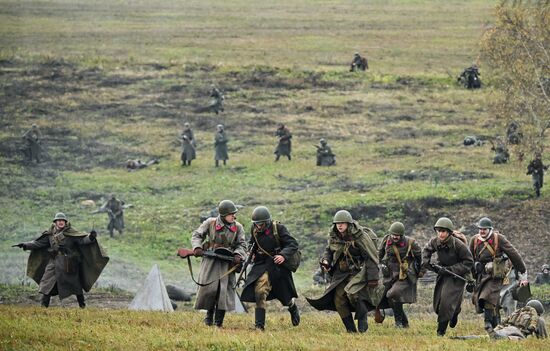 Russia WWII Historical Reenactment