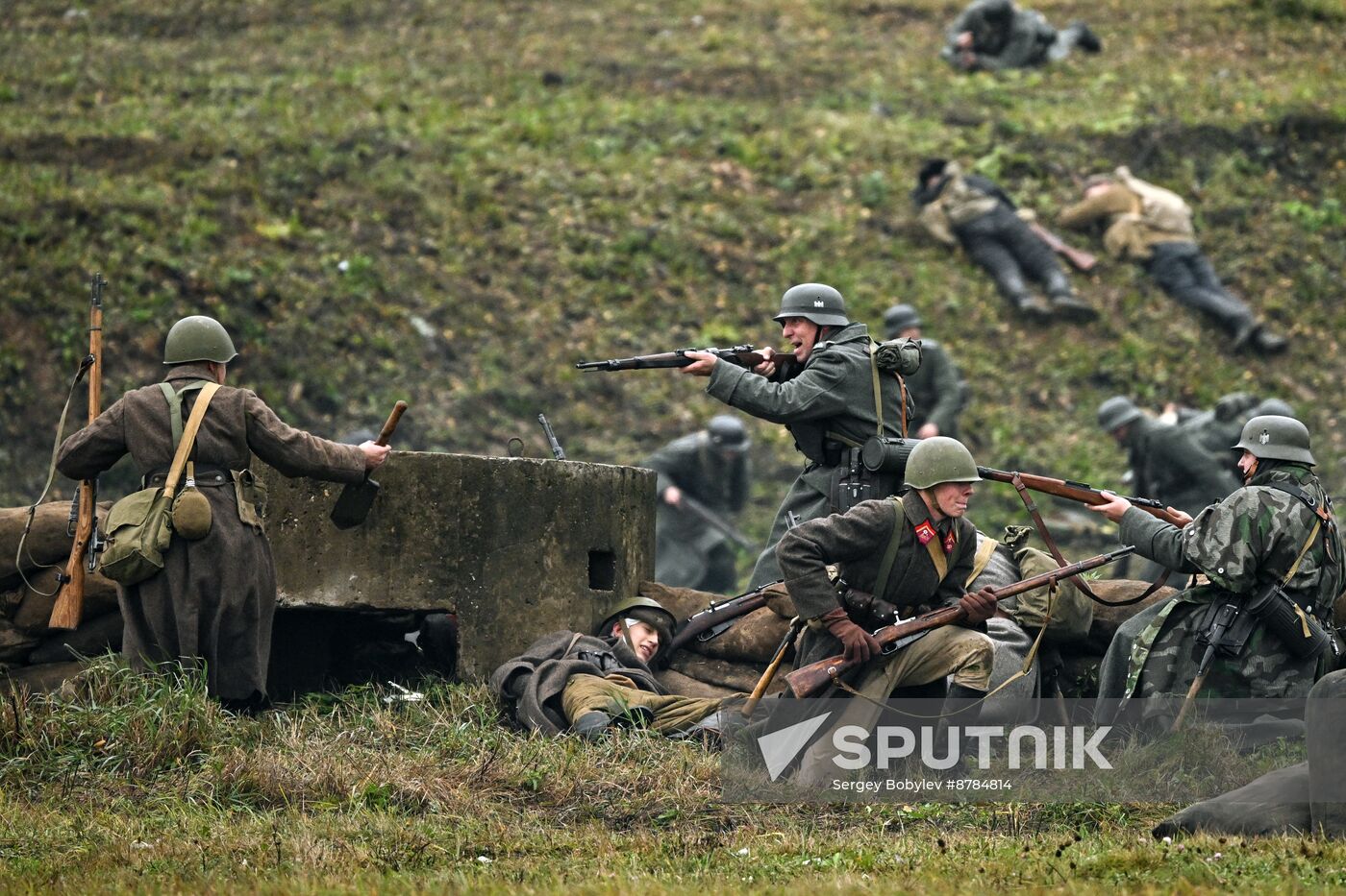 Russia WWII Historical Reenactment