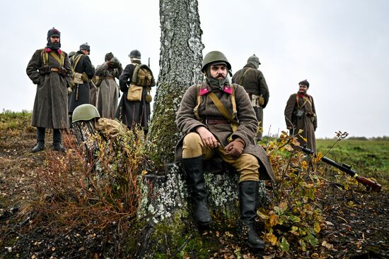 Russia WWII Historical Reenactment