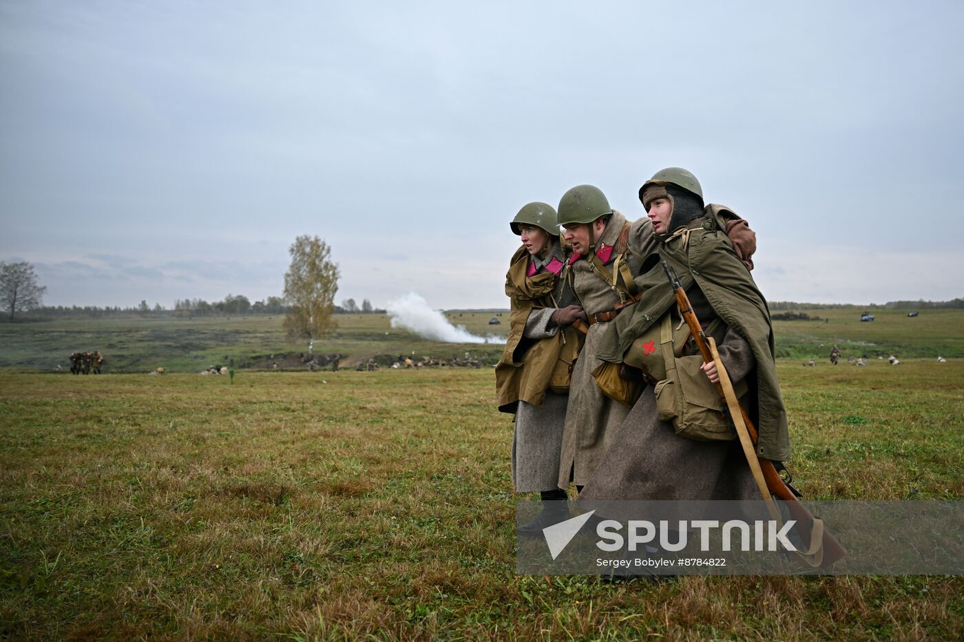 Russia WWII Historical Reenactment