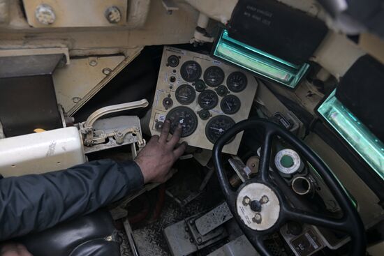 Russia Ukraine Military Operation Captured Vehicles