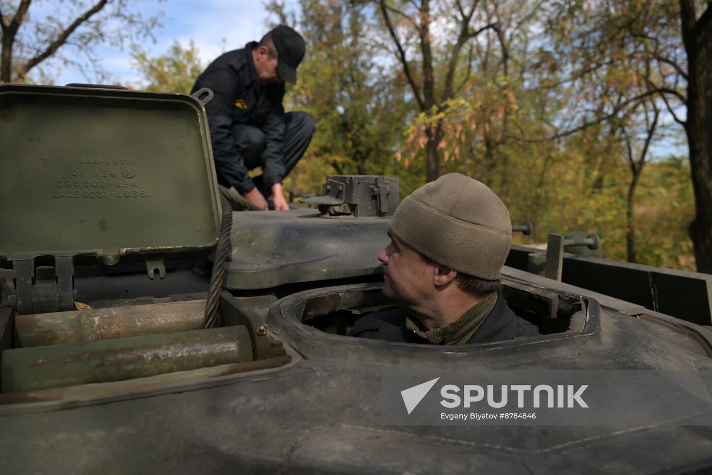 Russia Ukraine Military Operation Captured Vehicles