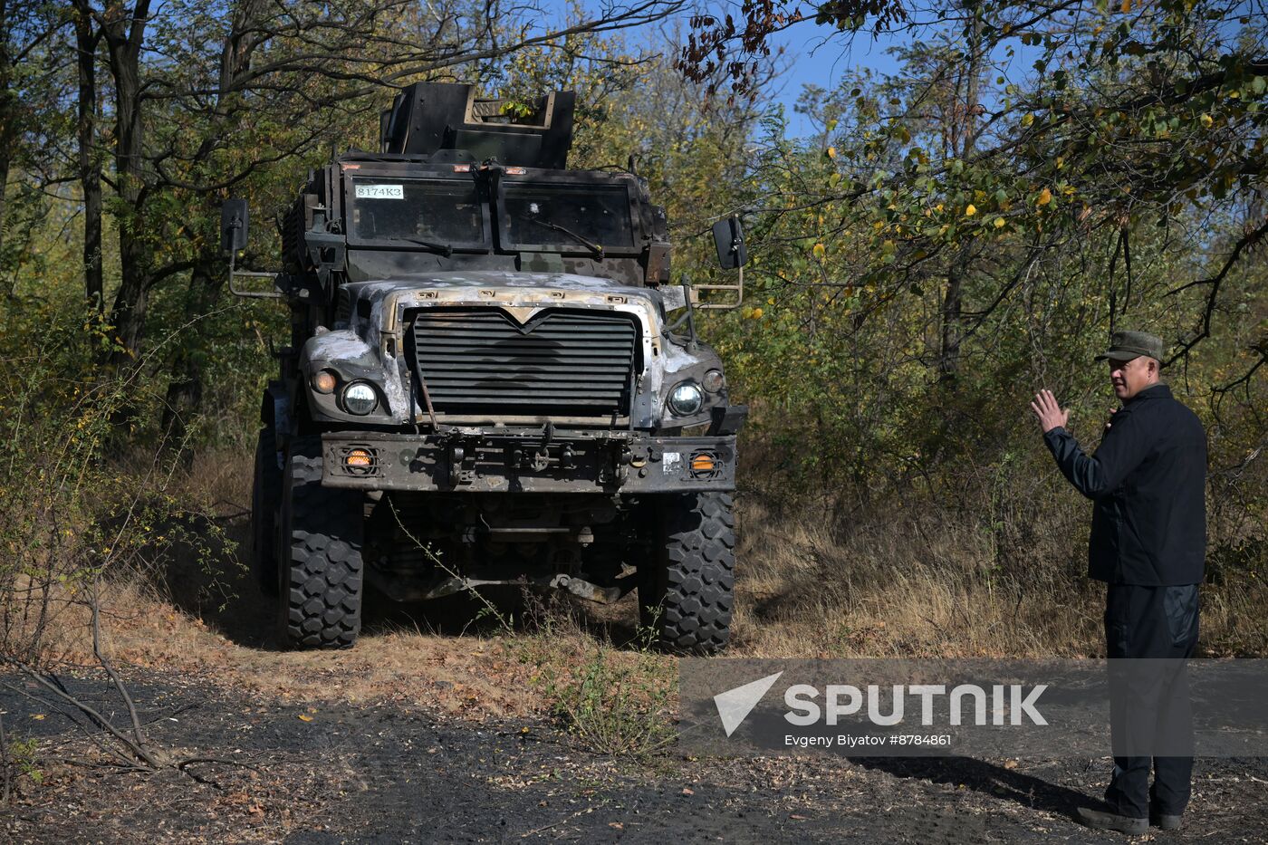 Russia Ukraine Military Operation Captured Vehicles