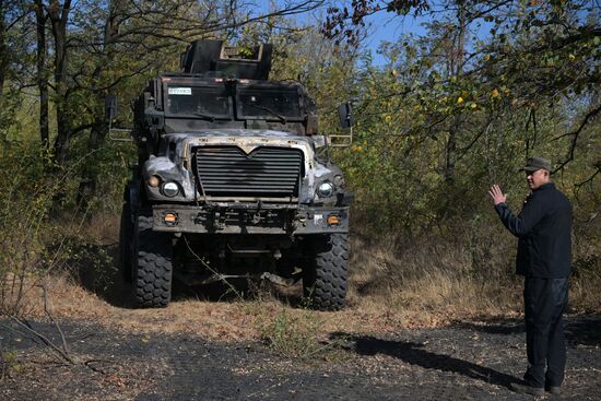 Russia Ukraine Military Operation Captured Vehicles