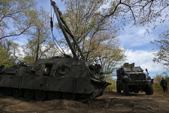 Russia Ukraine Military Operation Captured Vehicles