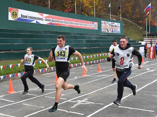 Russia Navy Officers Physical Fitness Test