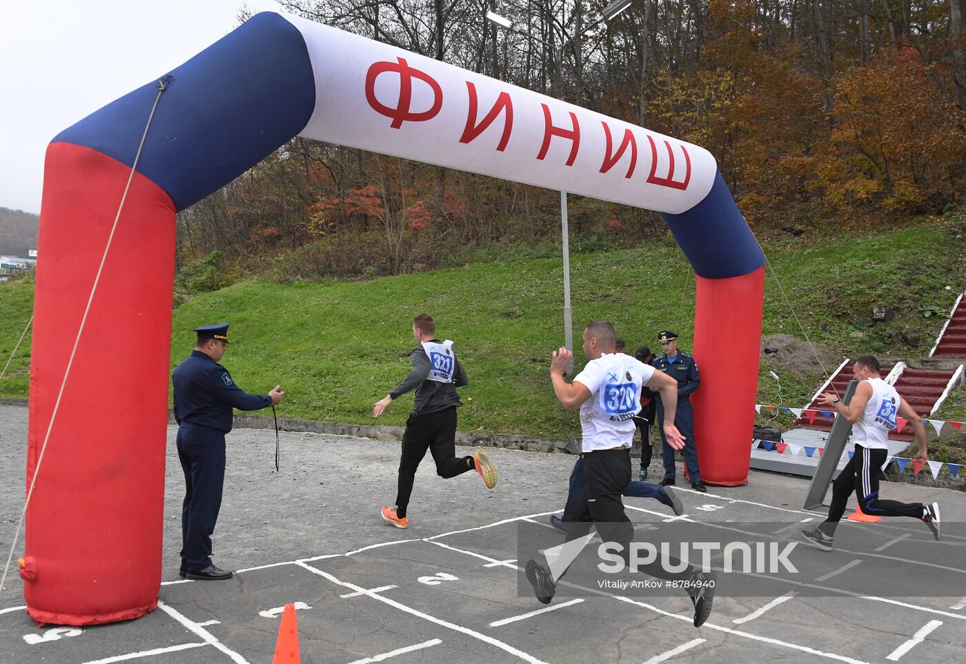 Russia Navy Officers Physical Fitness Test