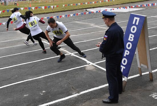 Russia Navy Officers Physical Fitness Test