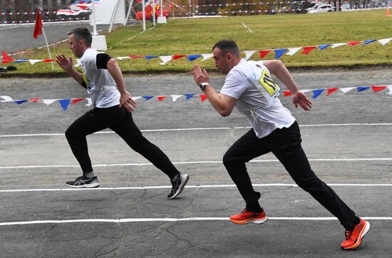 Russia Navy Officers Physical Fitness Test