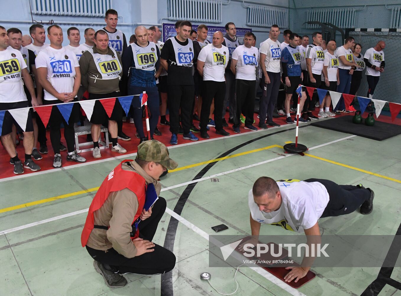 Russia Navy Officers Physical Fitness Test