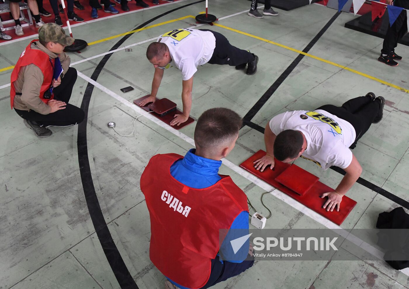 Russia Navy Officers Physical Fitness Test