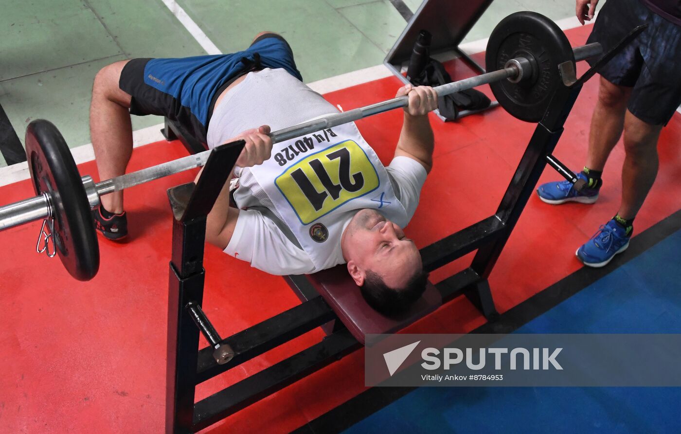 Russia Navy Officers Physical Fitness Test