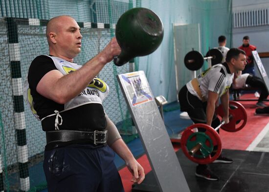 Russia Navy Officers Physical Fitness Test