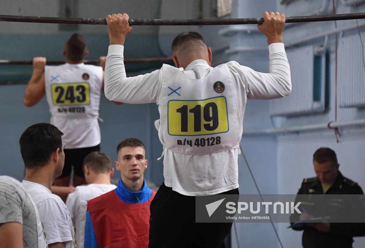 Russia Navy Officers Physical Fitness Test