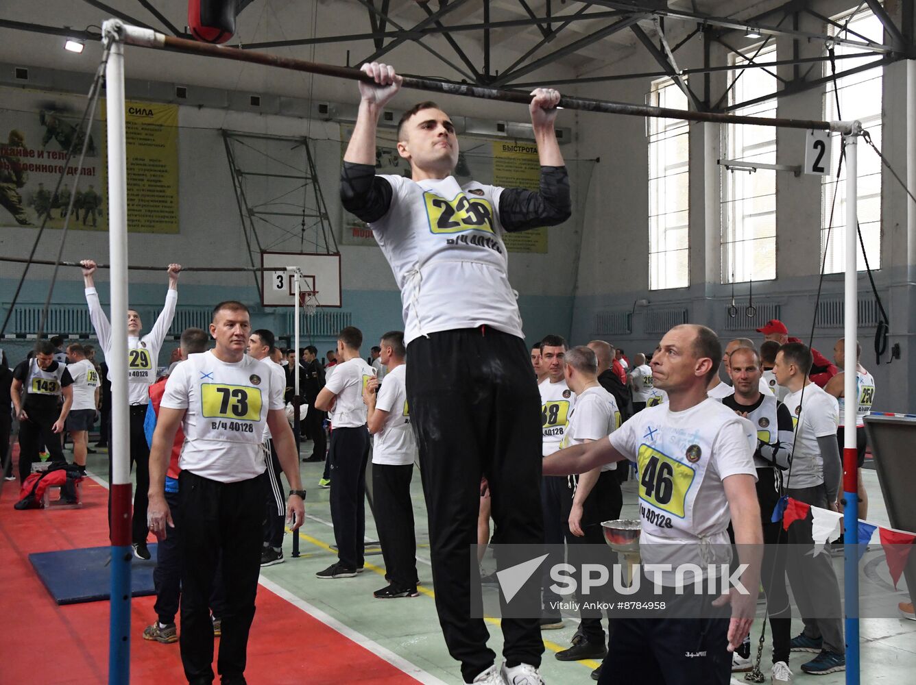 Russia Navy Officers Physical Fitness Test