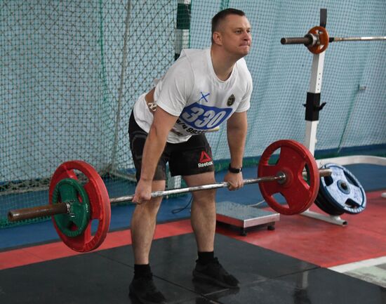 Russia Navy Officers Physical Fitness Test