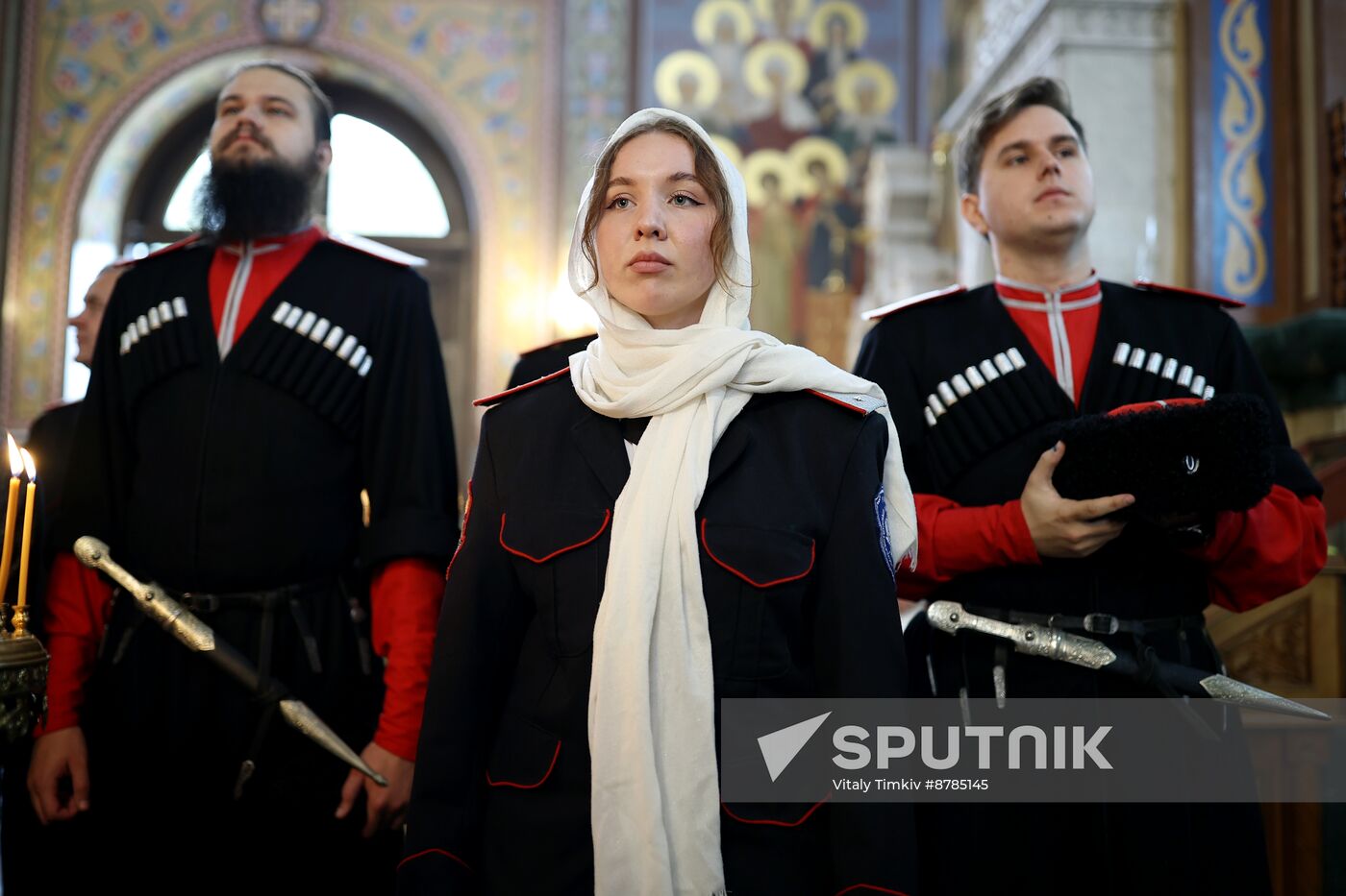 Russia Kuban Cossack Host Foundation Anniversary