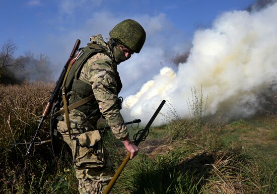 Russia Ukraine Military Operation Engineer Units