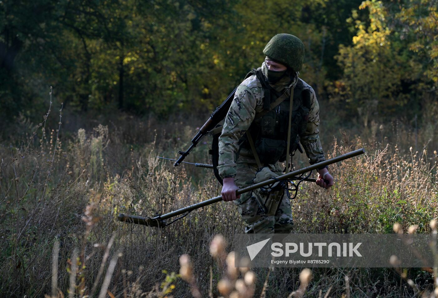 Russia Ukraine Military Operation Engineer Units