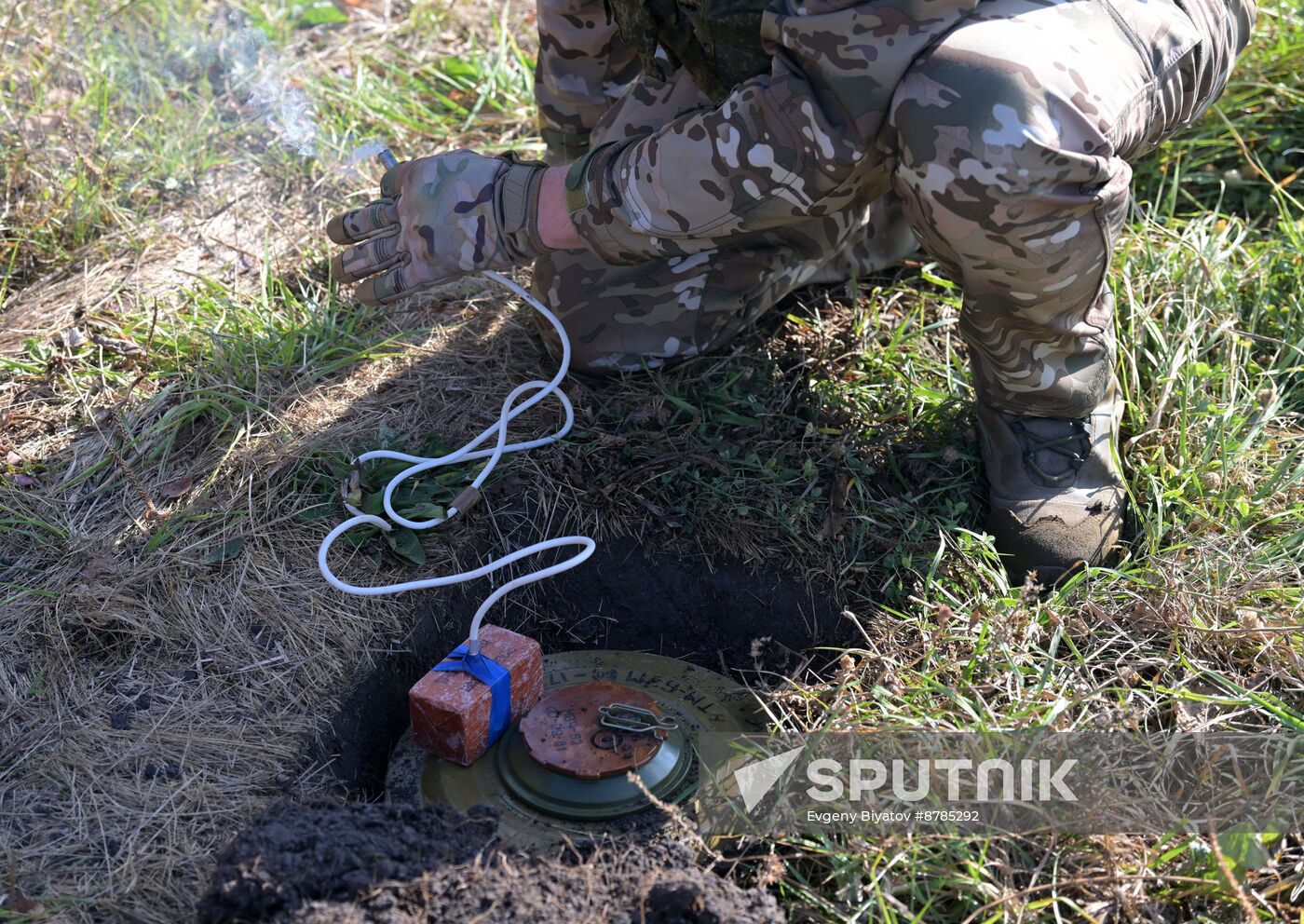 Russia Ukraine Military Operation Engineer Units