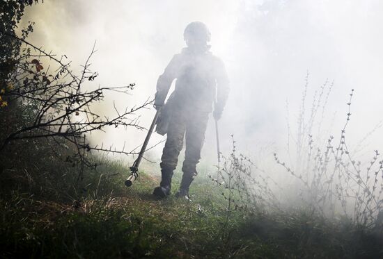 Russia Ukraine Military Operation Engineer Units