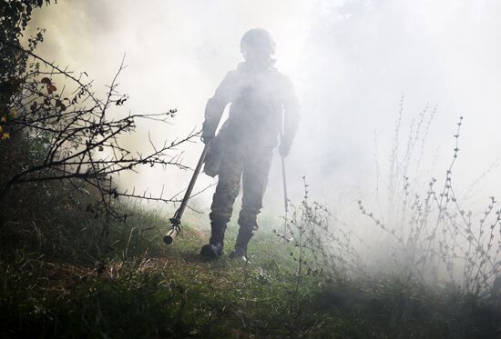 Russia Ukraine Military Operation Engineer Units