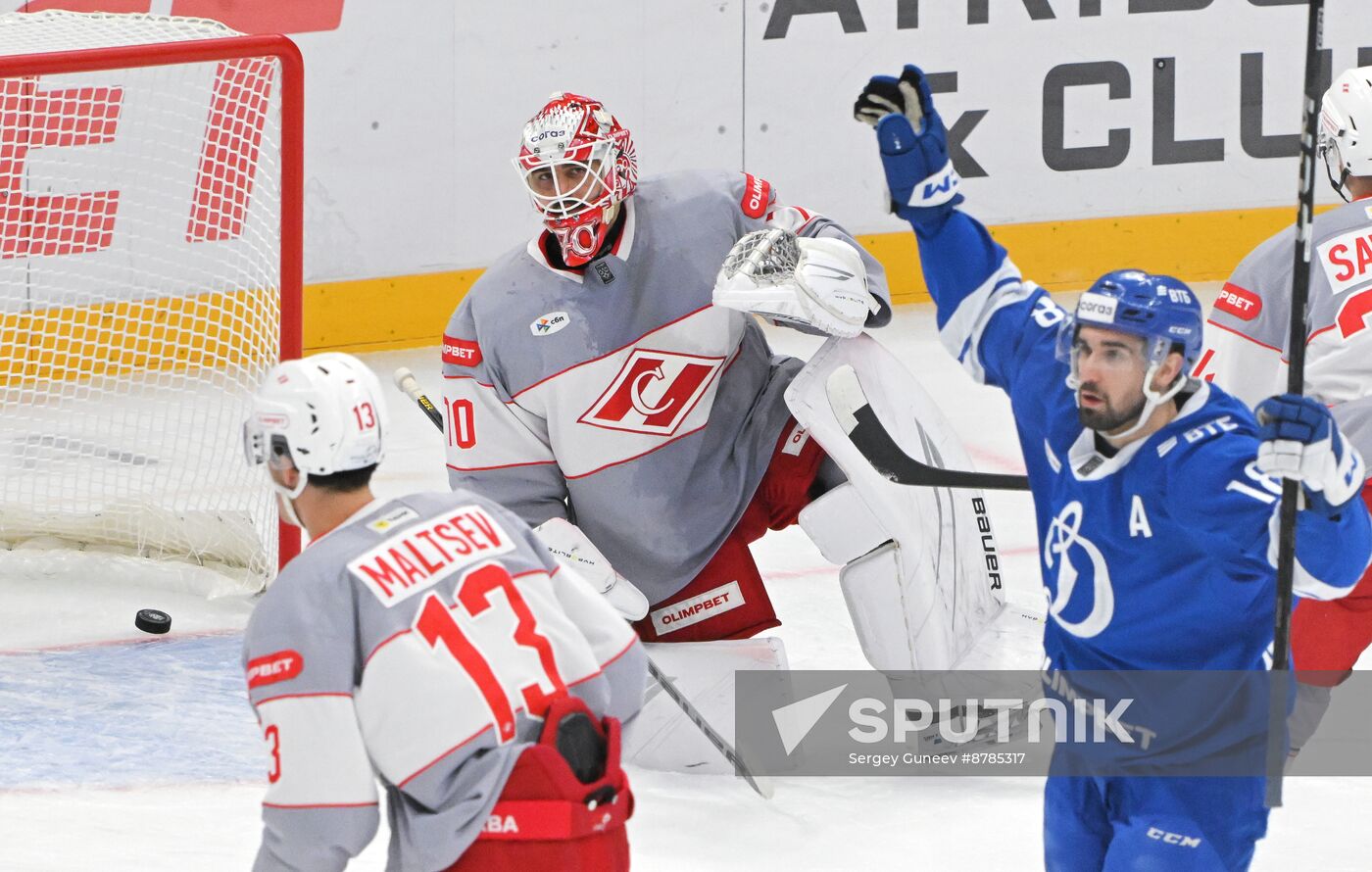 Russia Ice Hockey Kontinental League Dynamo - Spartak