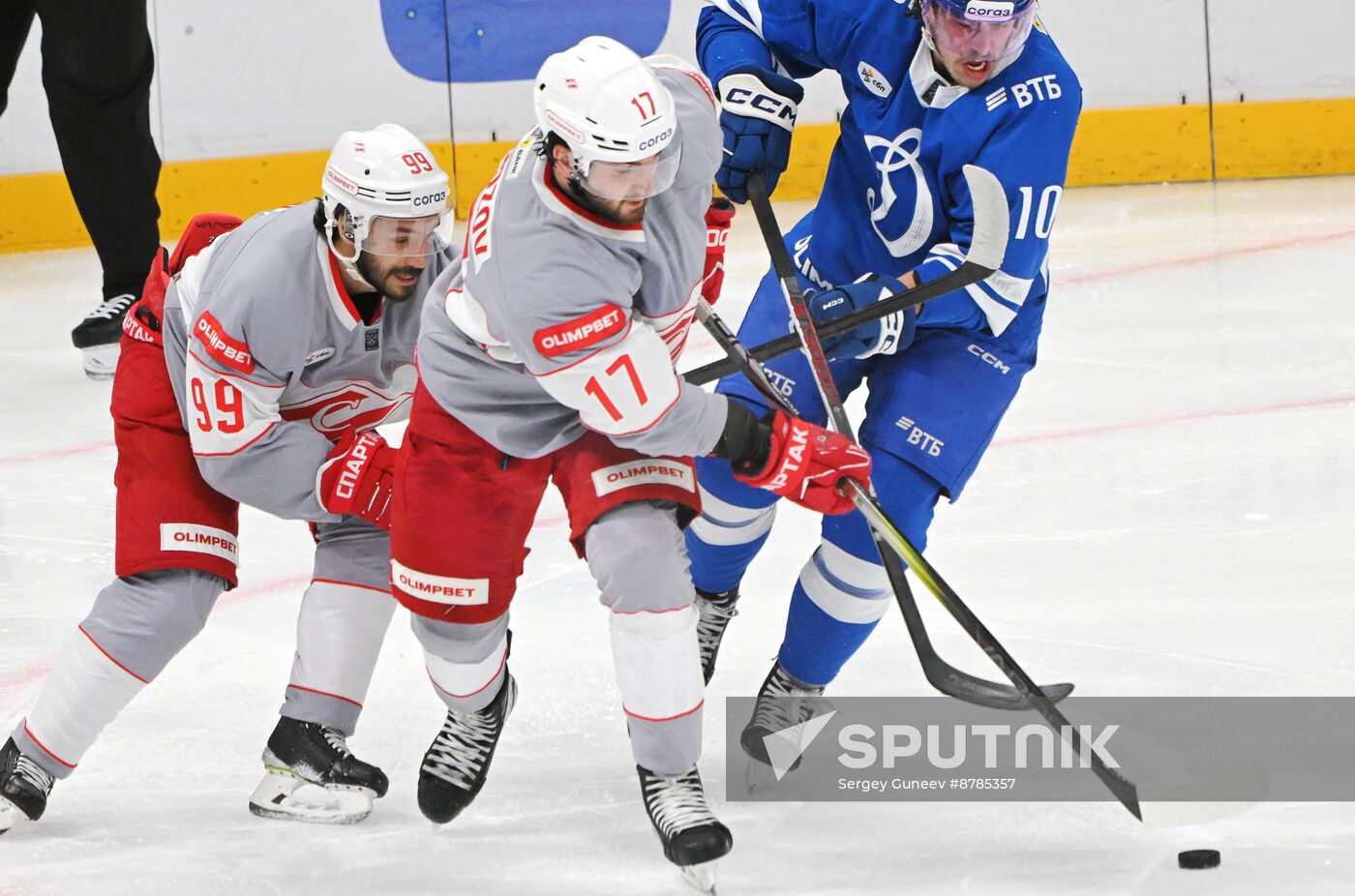 Russia Ice Hockey Kontinental League Dynamo - Spartak