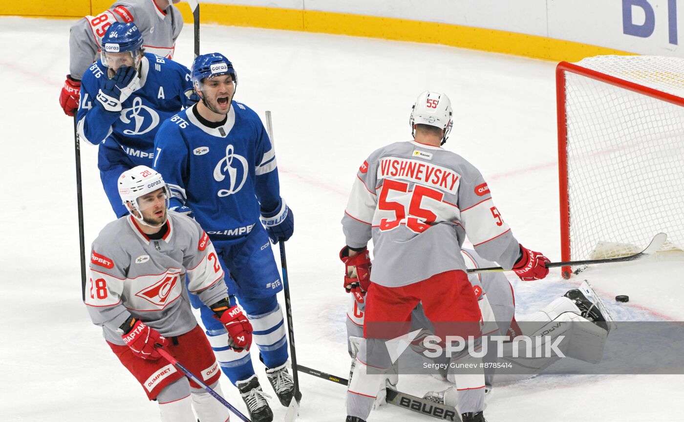 Russia Ice Hockey Kontinental League Dynamo - Spartak