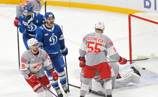 Russia Ice Hockey Kontinental League Dynamo - Spartak