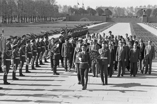 King of Spain Juan Carlos I's official visit to USSR