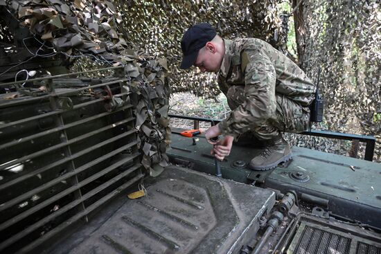 Russia Ukraine Military Operation Tank Units