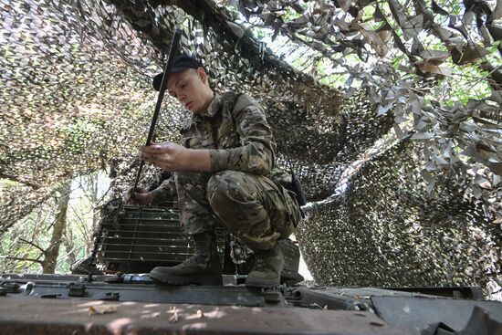 Russia Ukraine Military Operation Tank Units