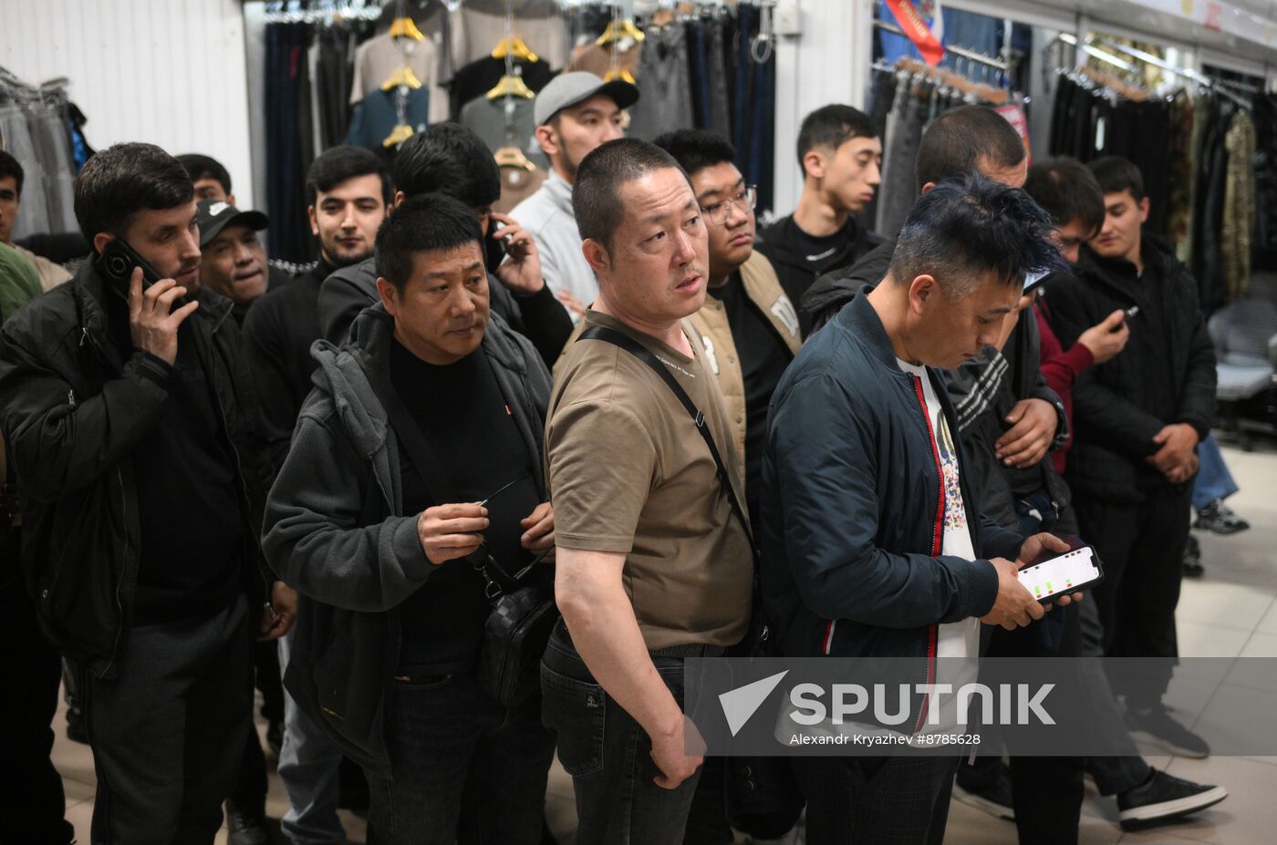 Russia Illegal Immigration Raid