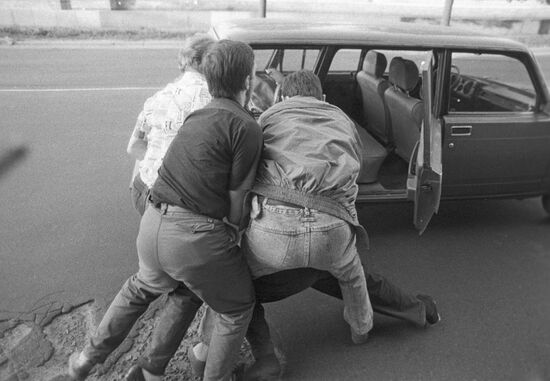 Fight against drug dealers in Moscow