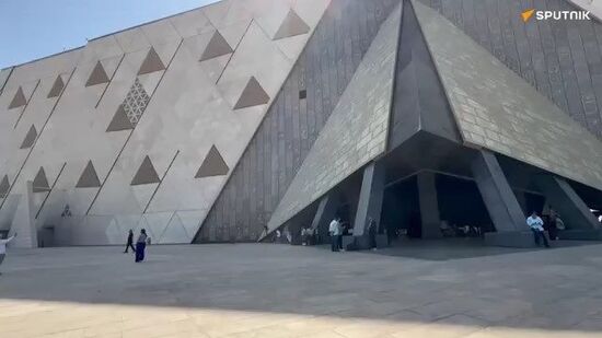 The Grand Egyptian Museum in Giza opens most of its exhibition halls to the public for the first time