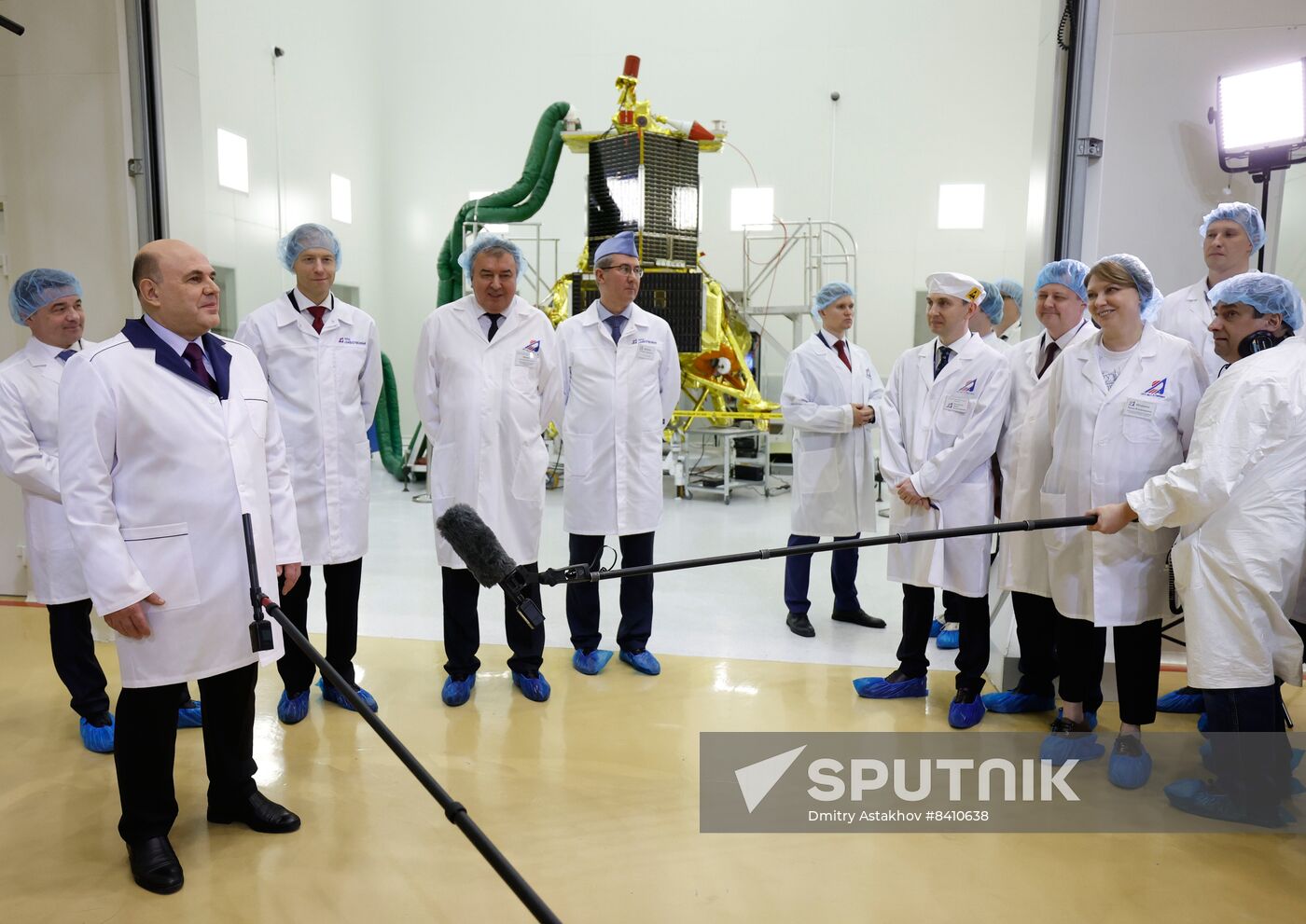 Russia Mishustin Space Program Sputnik Mediabank