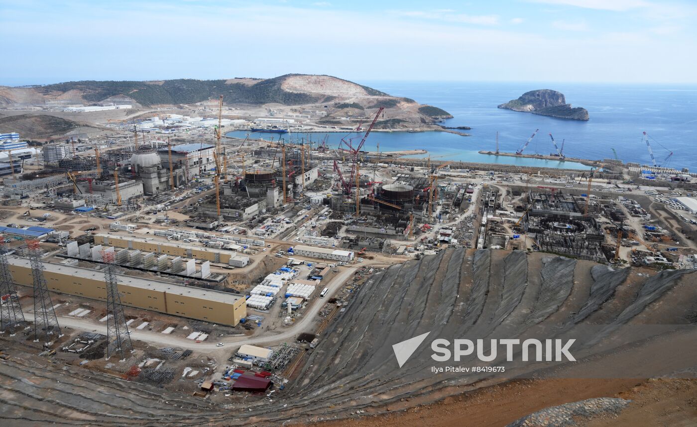 Turkey Akkuyu Nuclear Power Plant Sputnik Mediabank