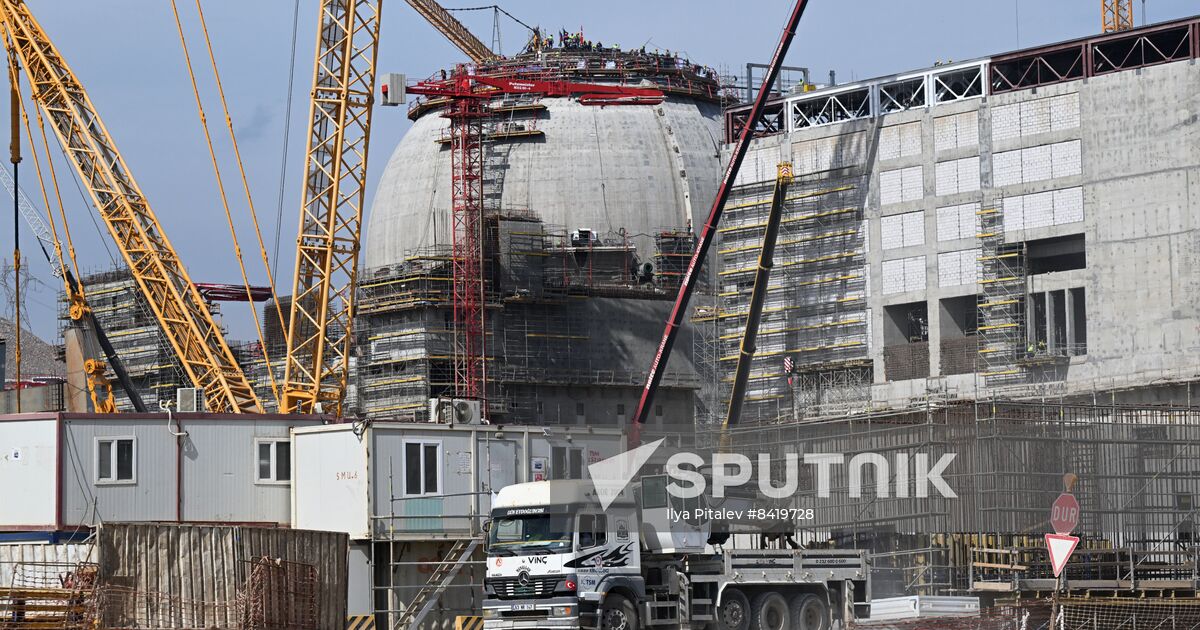 Turkey Akkuyu Nuclear Power Plant Sputnik Mediabank