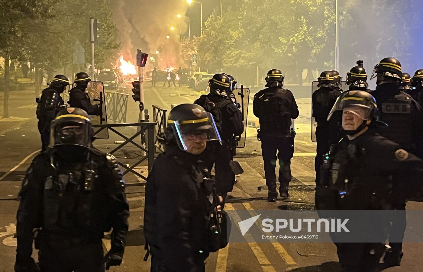 France Riots Sputnik Mediabank