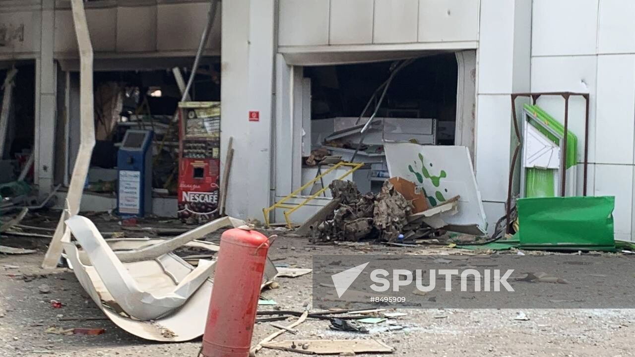 Russia Gas Station Explosion Sputnik Mediabank