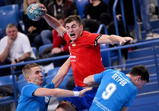 Russia Handball Super League Men CSKA Zenit Sputnik Mediabank